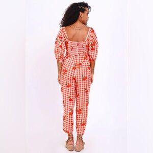 FARM Rio Cherry Gingham Jumper